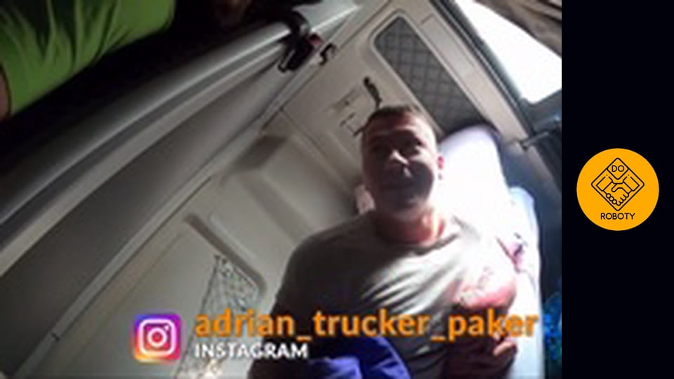 PROWADZIŁEM TIRA! *trening, dieta, panie przy drodze