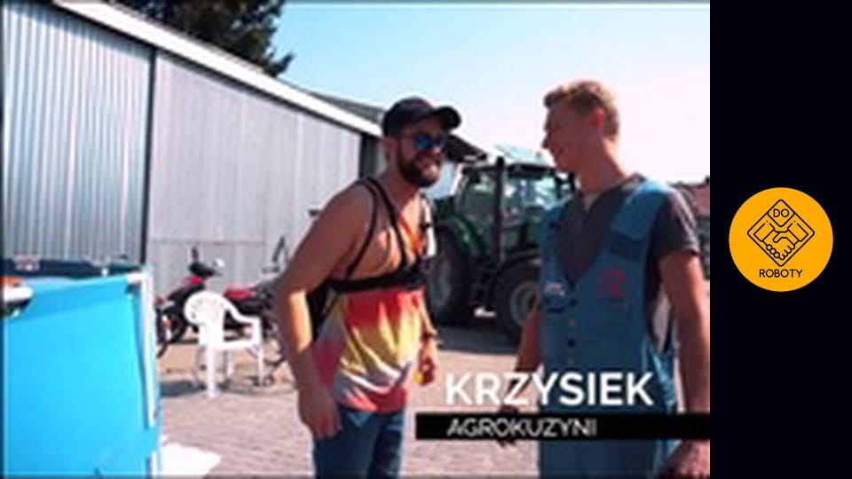 Żniwa na polskiej wsi *pierwszy raz w kombajnie