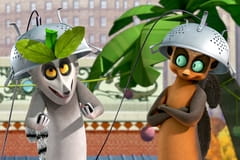 Pingwiny z Madagaskaru Sezon 3 Odcinek 7 - Ja, król / Szeregowy i fabryka cuksów