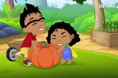 Darwin and Newts - Pumpkin Pulley - How a Pulley Works