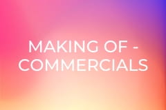 Making of - commercials shootings