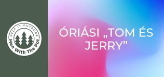 Óriási „Tom és Jerry” steak kövön sütve
