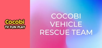 Cocobi Vehicle Rescue Team Toys 2