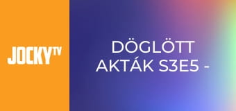 Döglött akták S3E5 - A gyógyulás ára