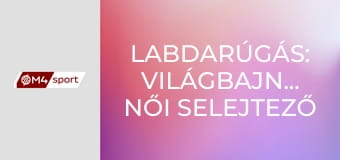 Labdarúgás: világbajnokság női selejtező