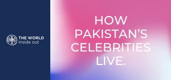How Pakistan’s celebrities live. Pakistan.
