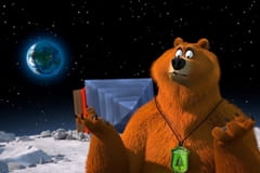 Grizzy i lemingi Season 1 Episode 78 - Niedźwiedź na księżycu