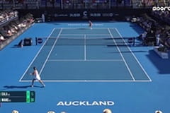 Tenis - WTA 250, Auckland, semifinále, repríza, HD