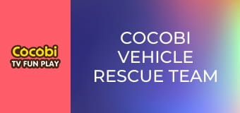 Cocobi Vehicle Rescue Team Toys 2