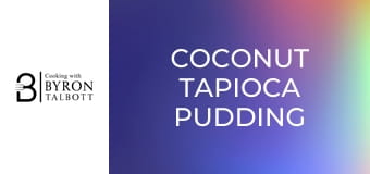 Coconut Tapioca Pudding