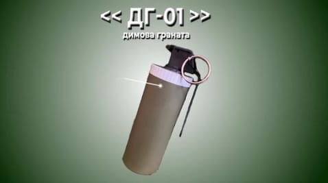 35. Kouřový granát DG 01