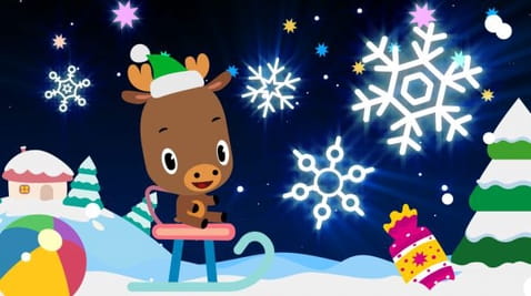 Ten little snowflakes