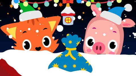 Winter hide and seek