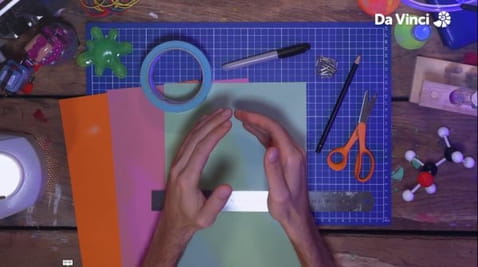 6. Papierowy helikopter