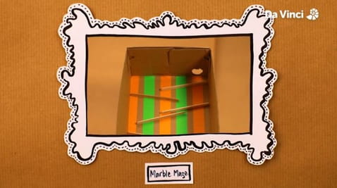 17. Mramorové bludisko