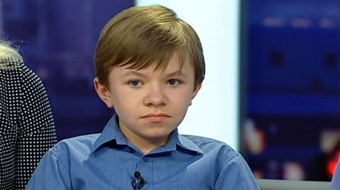 Băiat puternic fragil