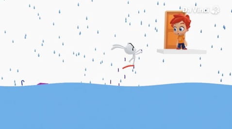 14. Umbrelă spartă.