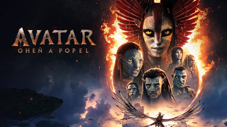 Upoutávka Avatar: Oheň a popel