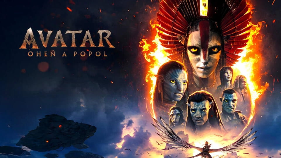 Upútavka Avatar: Oheň a popol