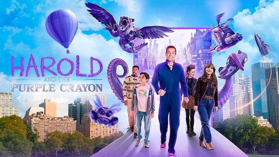 Трейлър Harold and the Purple Crayon