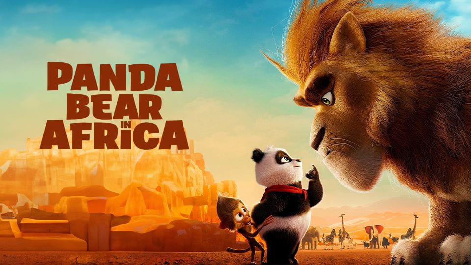 Trailer Panda Bear in Africa