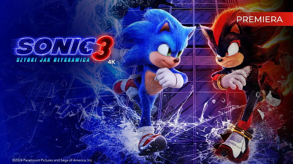 Zwiastun Sonic 3. Szybki jak błyskawica