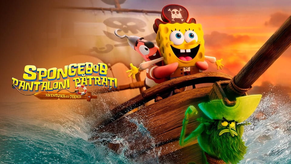 Urmărește online SpongeBob Pantaloni Pătrați Aventură cu pirați