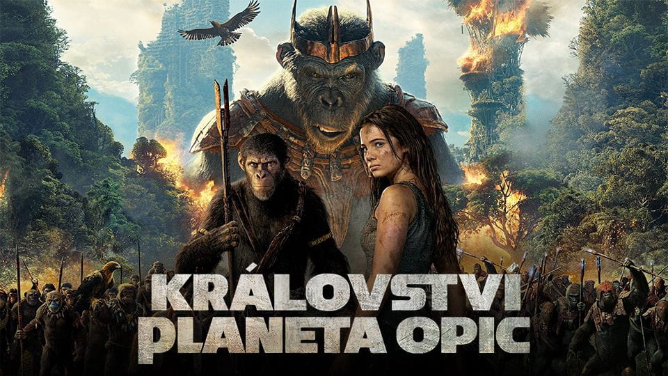 Sledovat Království Planeta opic online