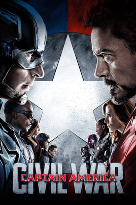 Sledovať Captain America Občianska vojna online