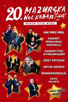 Oglądaj XX Mazurska Noc Kabaretowa online