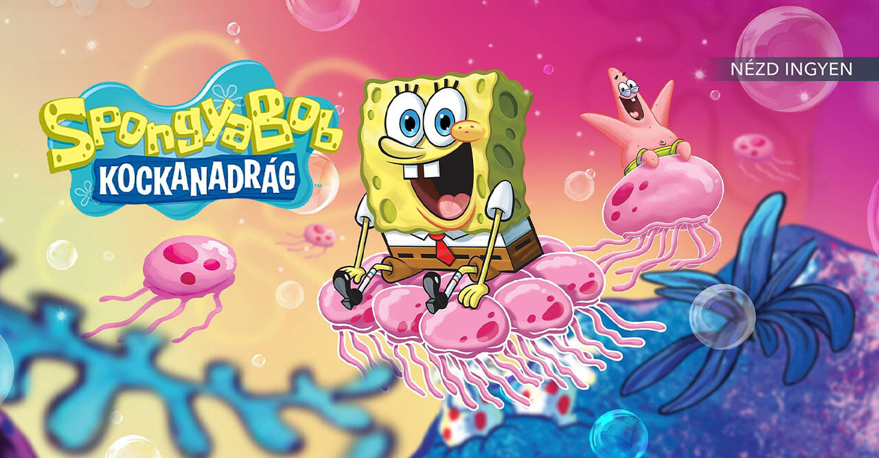 SpongyaBob Kockanadrág